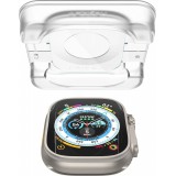 Lot de 2 vitres de protection en verre trempé Spigen Glas.tR EZ Fit avec cadre de montage - Apple Watch Ultra / Ultra 2 (49 mm)
