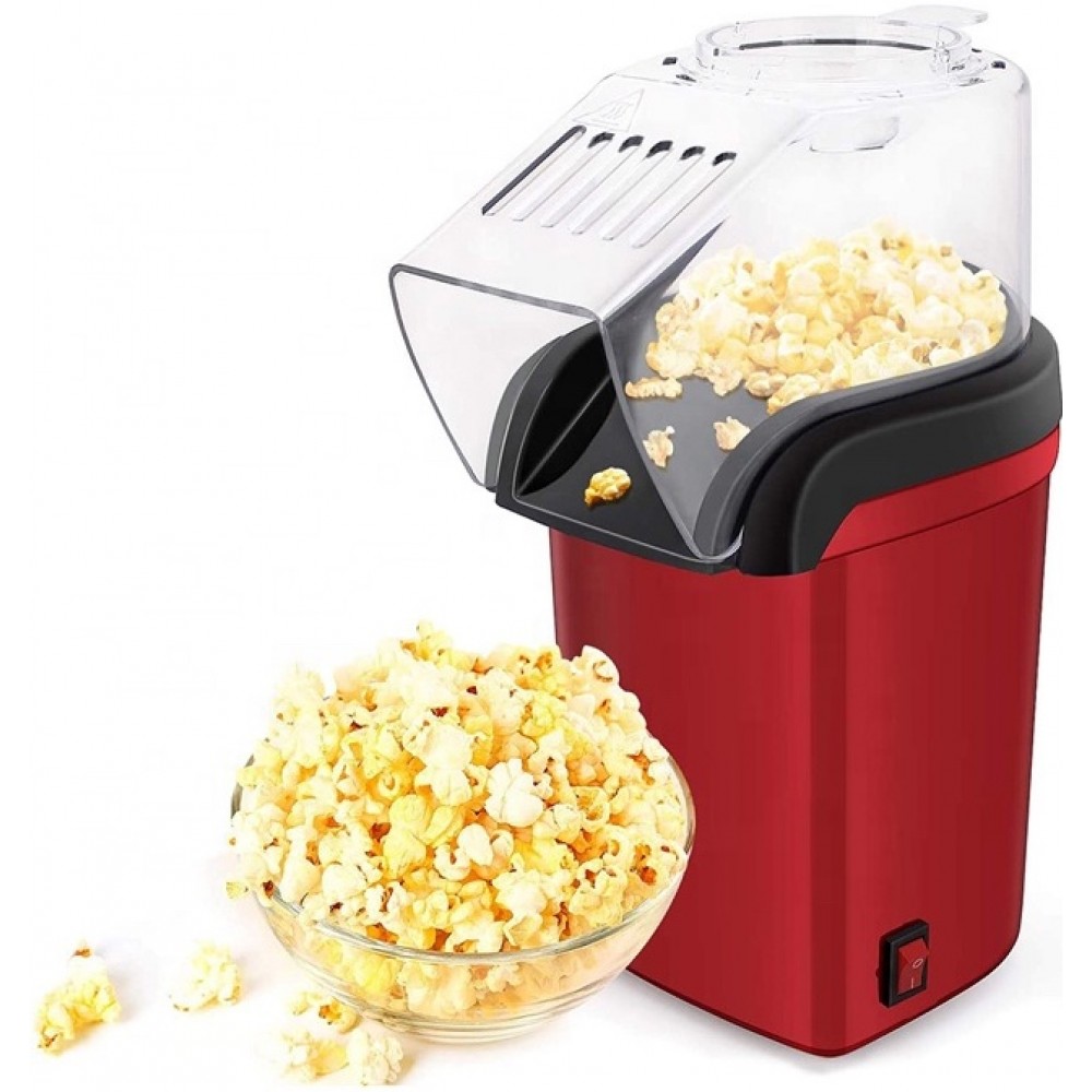 Popcorn Maschine Retro style vintage 90er Jahre Popcorn maker für Zuhause - Rot