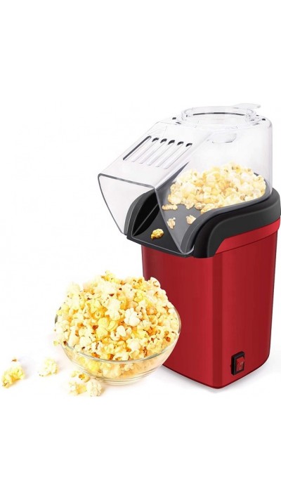 Machine à pop-corn style rétro vintage années 90 Popcorn maker pour la maison - Rouge
