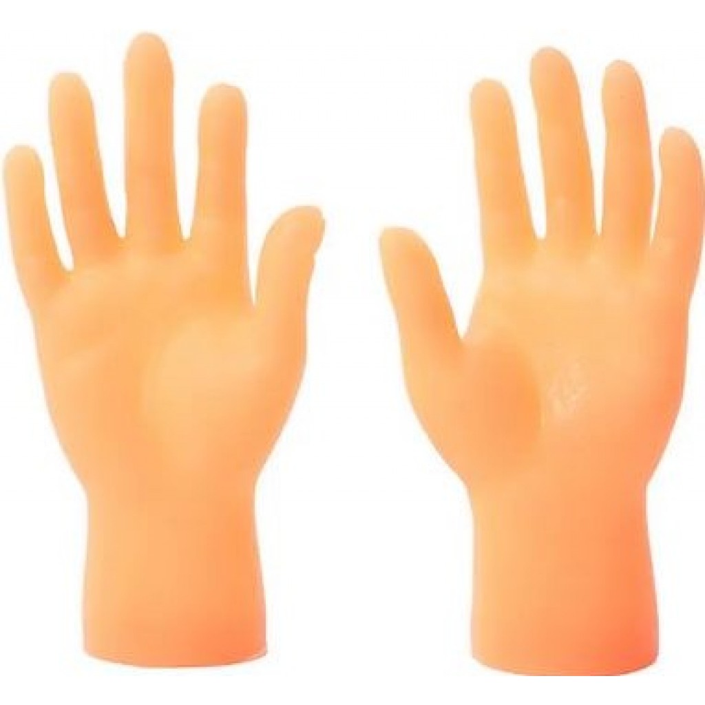 Winzige Hände 2er Pack - Lustiges Spielzeug Fingeraufsatz linke und rechte  Hand - Universalgrösse - Orange - Kaufen auf PhoneLook
