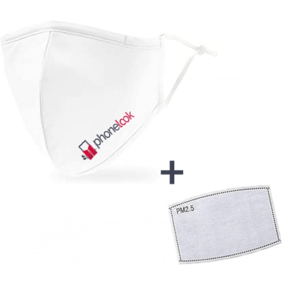 Masque de protection PhoneLook FFP2 avec 1 filtre à charbon actif - Blanc -  Acheter sur PhoneLook