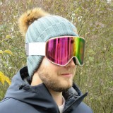 Masque de ski et de snowboard Snowledge lunettes de protection stylées avec protection UV et traitement anti-buée - Nr. 4