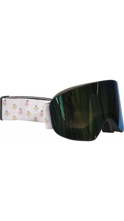 Masque de ski et de snowboard Snowledge lunettes de protection stylées avec protection UV et traitement anti-buée - Nr. 6