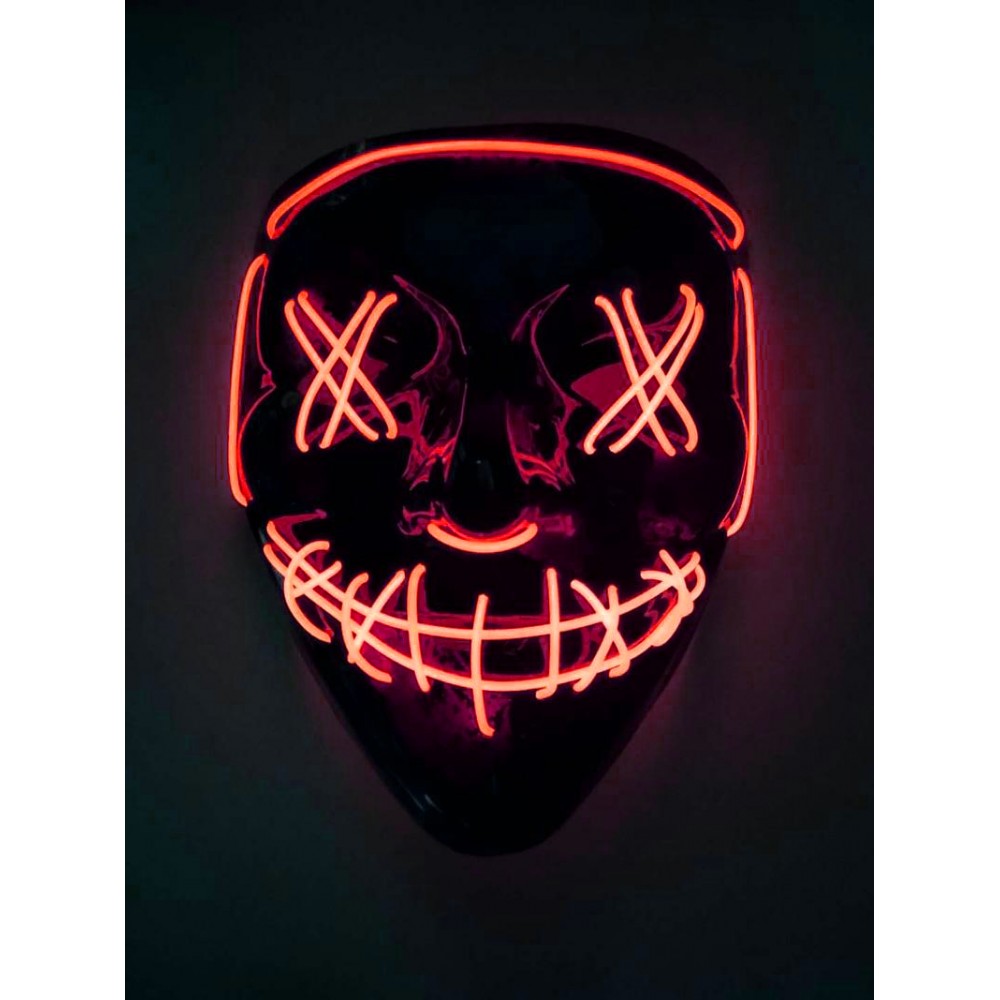 Masque tête de mort en carte à gratter Halloween