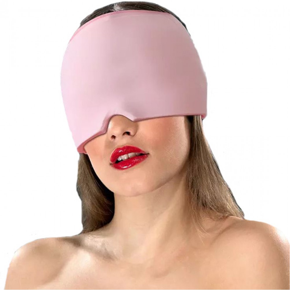 Masque / bonnet universel anti-migraine thérapie froid et chaud pour adulte  - Rose - Acheter sur PhoneLook