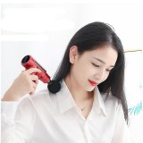 Massage Gun - Pistolet de massage électronique pour détendre les muscles et relacher le stress, incl. accessoires interchangeables - Rouge