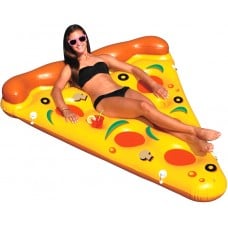 Pizza géant gonflable pour la piscine et l'amusement dans l'eau pour les enfants et les adultes