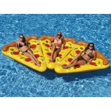 Pizza géant gonflable pour la piscine et l'amusement dans l'eau pour les enfants et les adultes