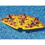 Pizza géant gonflable pour la piscine et l'amusement dans l'eau pour les enfants et les adultes