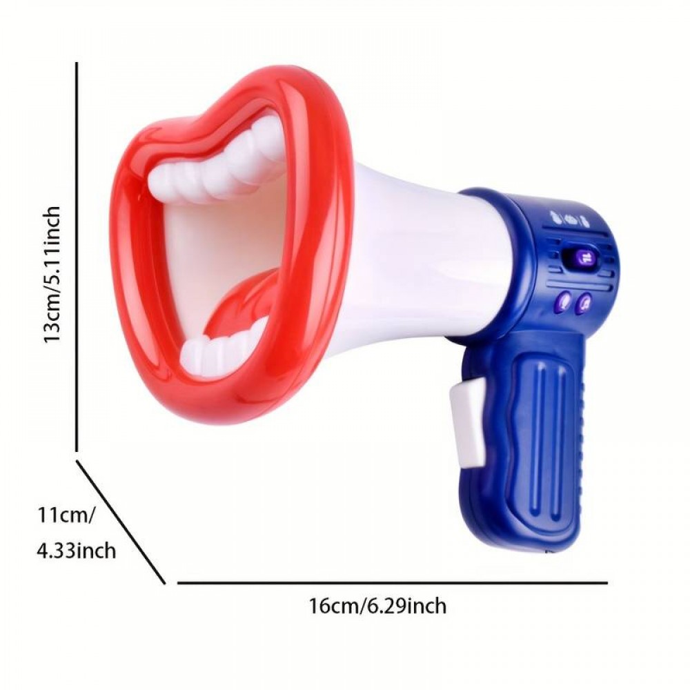Witziger, tragbarer Stimmveränderer Megaphon - Großmündiger Stimmverstärker