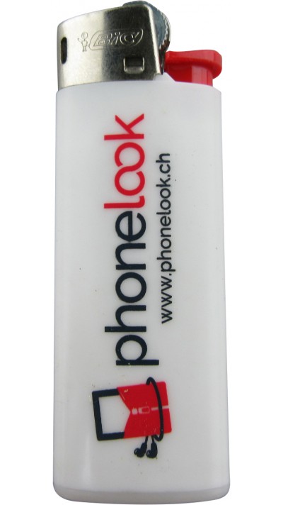 Briquet Mini-BIC avec gaz et logo de marque - Phonelook