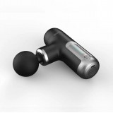 Mini Massage Gun BLD-307 - 6 niveaux de vibration & 4 embouts inclus - Noir
