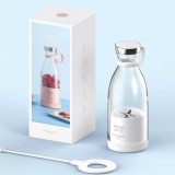 Fresh Juice - Smoothie Maker mixeur 350ml portable blender avec station de charge à induction USB - Rose