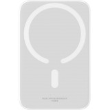 Mini batterie Externe Baseus MagSafe 6000mAh 20W avec Câble USB-C Power Bank - Blanc