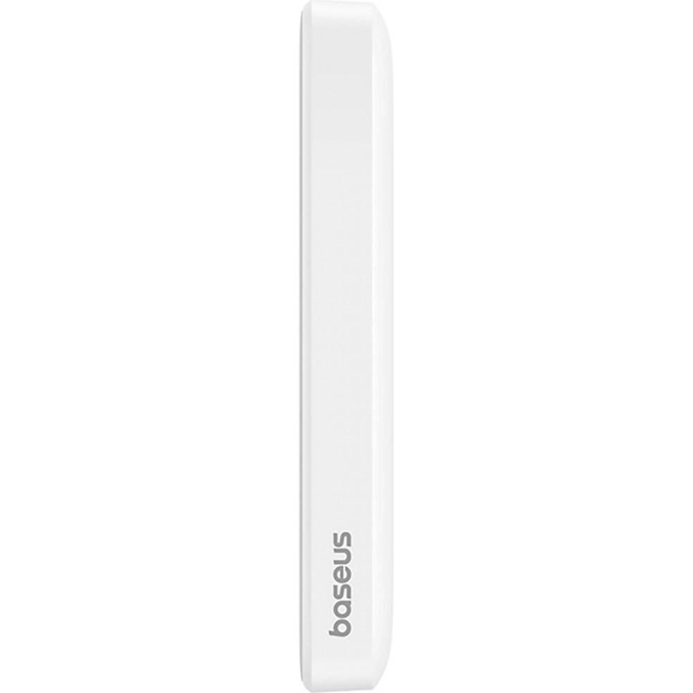 Mini batterie Externe Baseus MagSafe 6000mAh 20W avec Câble USB-C Power Bank - Blanc
