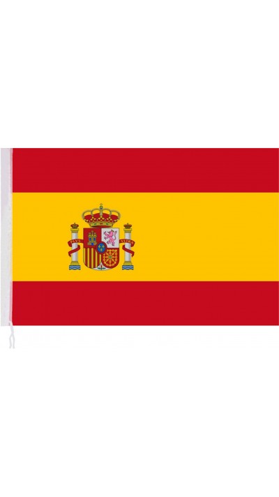 Original mini drapeau patriotique / bannière national Espagne Support décoration