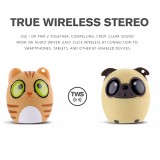 Mini-Speaker-Lautsprecher leichter tragbarer mit kabellosem Bluetooth in Tierform - Katze