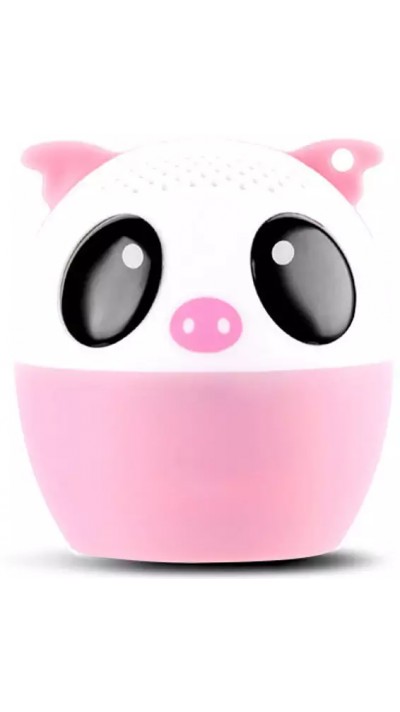 Mini enceinte speaker portable légère avec Bluetooth sans fil en forme d’animal - Cochon