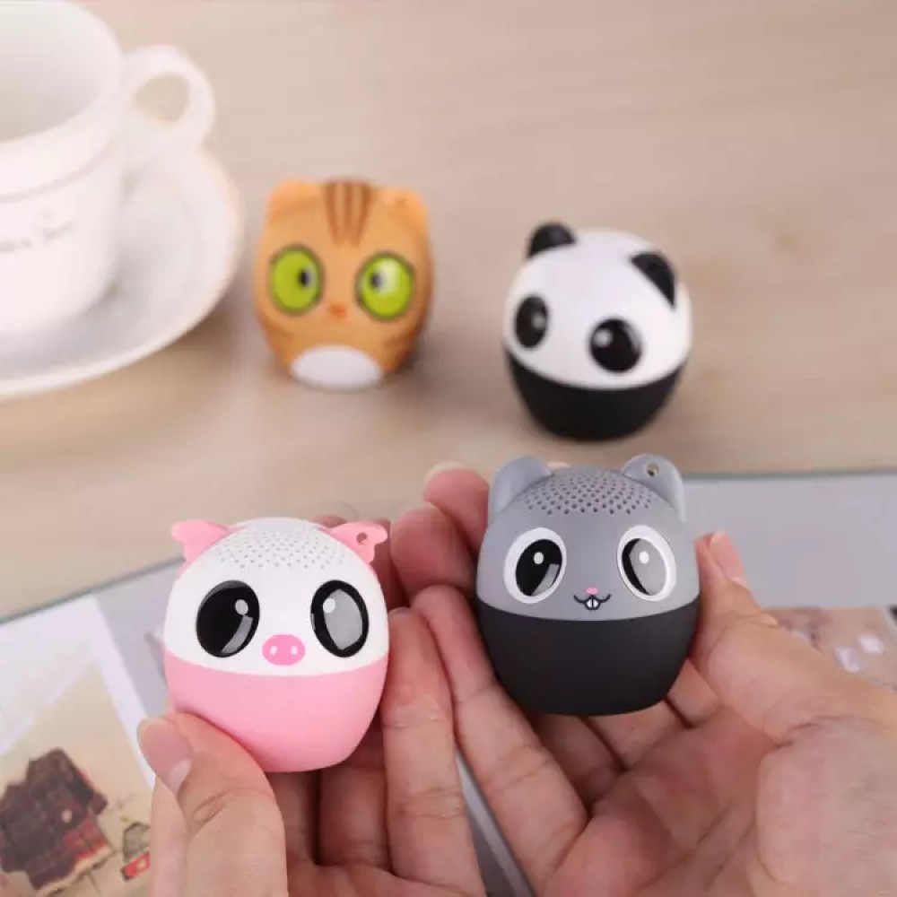 Mini-Speaker-Lautsprecher leichter tragbarer mit kabellosem Bluetooth in Tierform - Pandabär