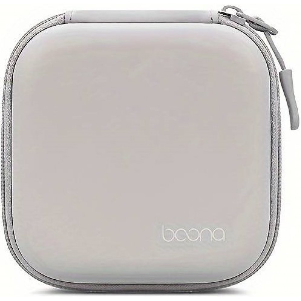 Universelle Mini-Tasche für MacBook-Ladegerät + Ladekabel & Zubehör - Grau