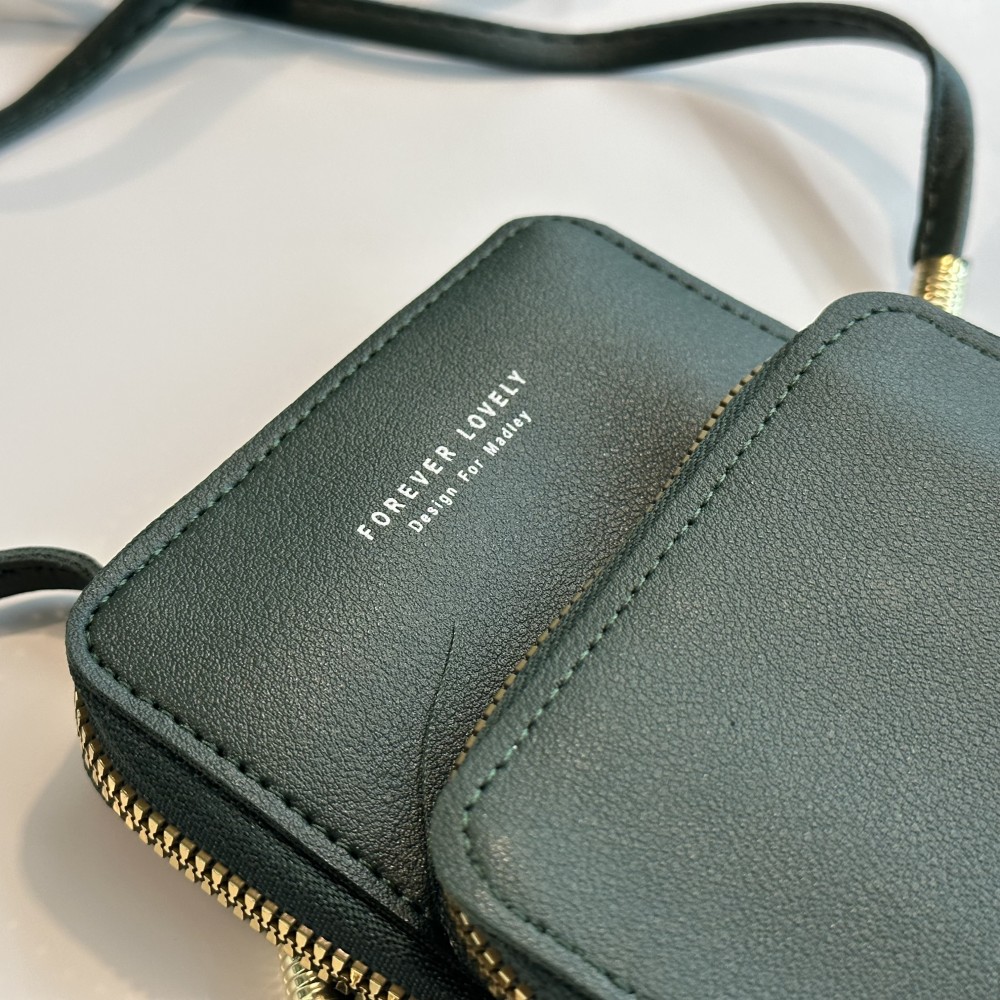 Mini sac à main élégant pochette universelle pour smartphone - Gris