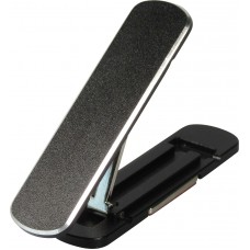 Mini support pliable pour smartphone et tablette en aluminium - Noir