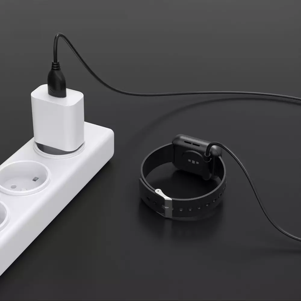 Choetech WT001 Smartwatch Bluetooth 5.0 IP67 wasserdicht - Multifunktionale Sportuhr mit Anrufbeantwortung - Schwarz