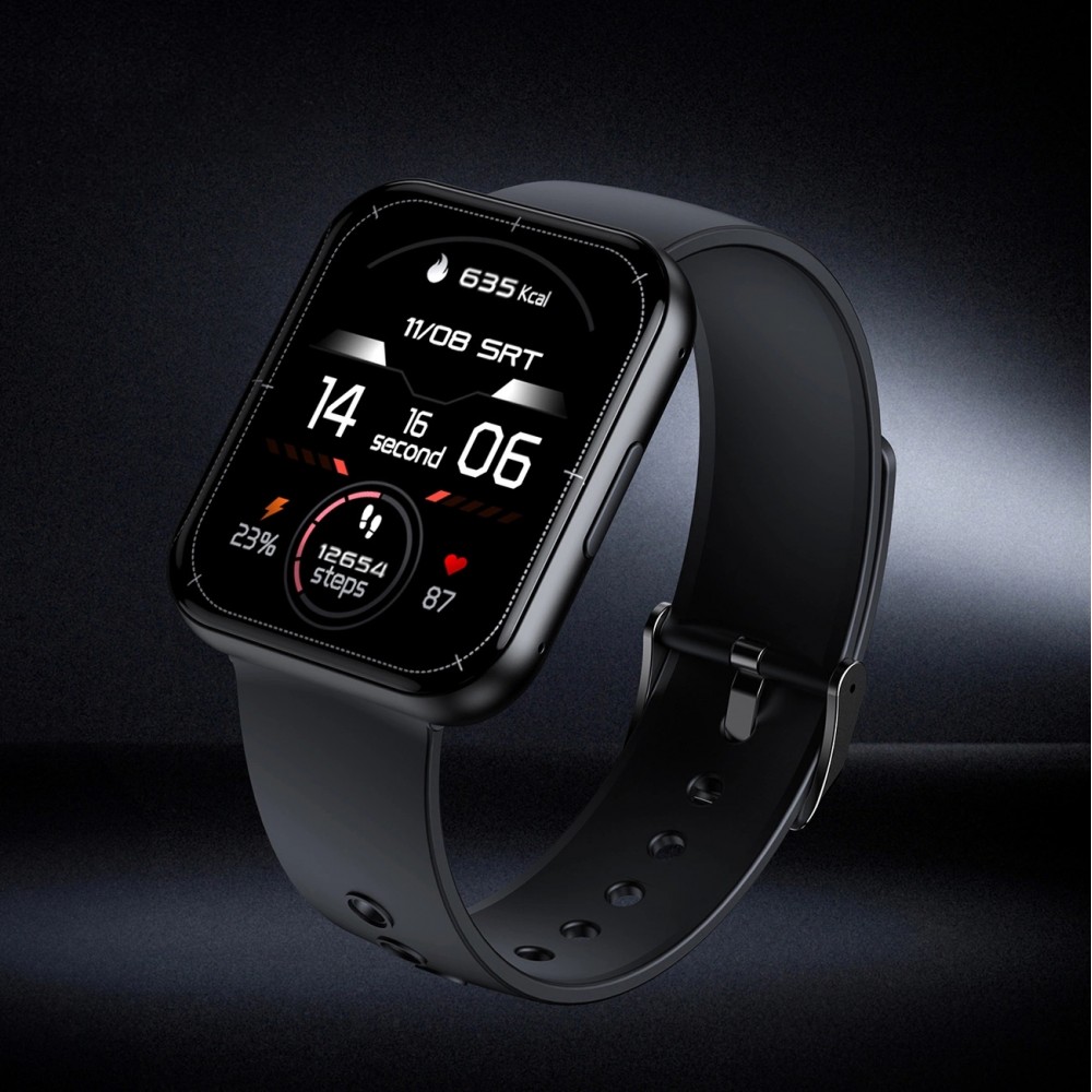 Montre connectée smartwatch Choetech WT001 Bluetooth 5.0 étanche IP67 (fonction de réponse aux appels, modes sport multiples) - Noir