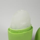 Ice face roller cryothérapie en silicone pour massage anti-âge et fatigue - Vert