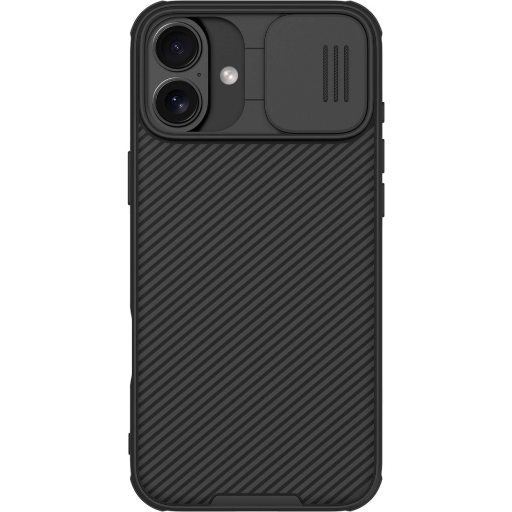 Coque iPhone 16 - Nillkin CamShield Pro Magnetic Case avec MagSafe - Noir