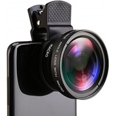 2 in 1 austauschbare Smartphone Kamera Objektive universal Makro & Weitwinkel