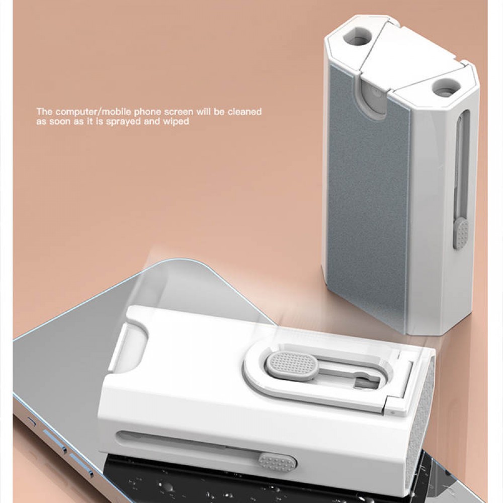 Outil de nettoyage 8 en 1 pour écouteurs (AirPods), téléphone et clavier -  Blanc - Acheter sur PhoneLook