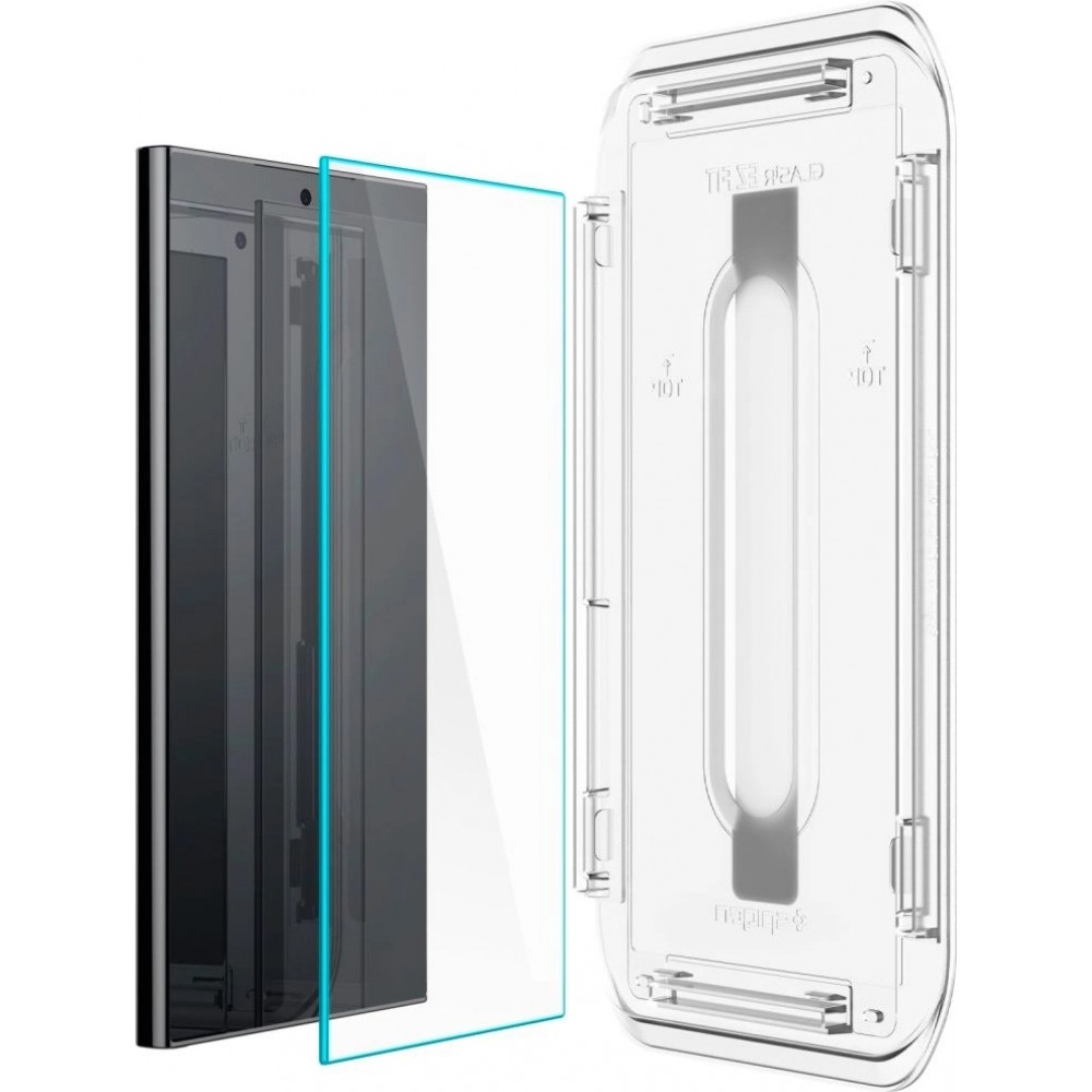 Spigen Glas.tR EZ Fit 2er-Pack Schutzfolien mit einfachem Installationssystem - Galaxy S24 Ultra
