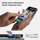 Pack de 2 vitres de protection Spigen Glas.tR EZ Fit avec système d'installation facile - iPhone 13 / 13 Pro / 14 / 16e