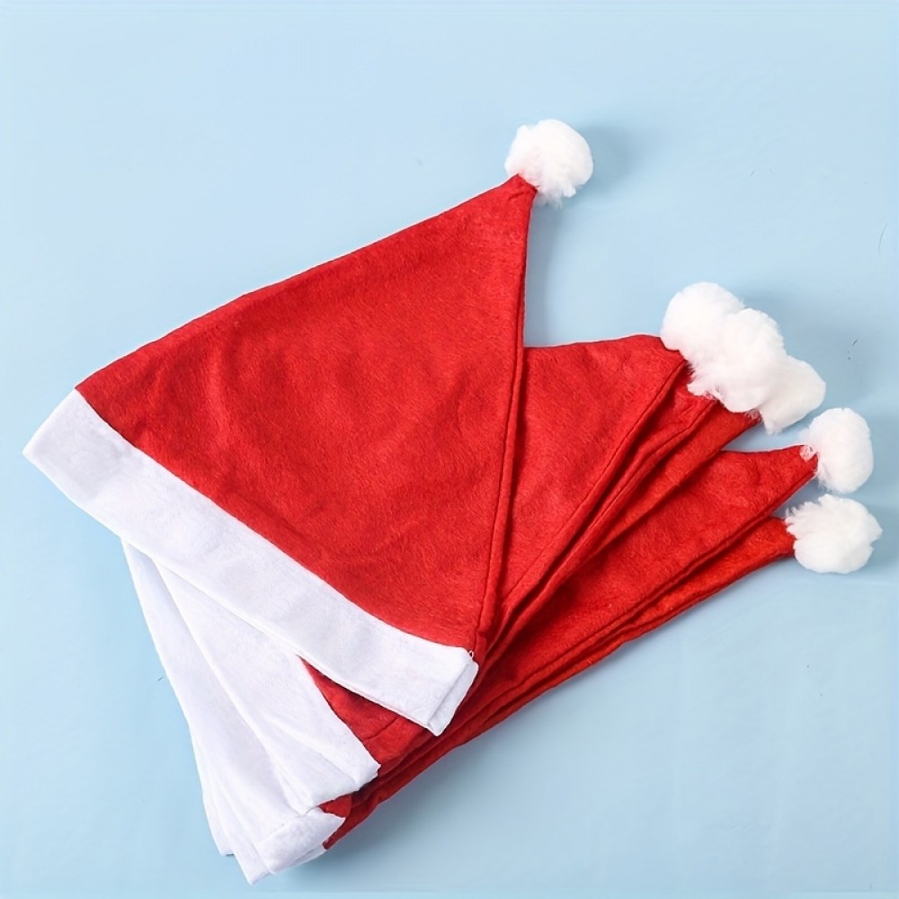 Pack de 3 bonnets de Noël pour fêtes et décorations de Noël