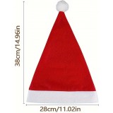 Pack de 3 bonnets de Noël pour fêtes et décorations de Noël