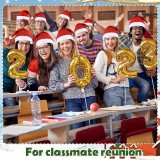 Pack de 3 bonnets de Noël pour fêtes et décorations de Noël