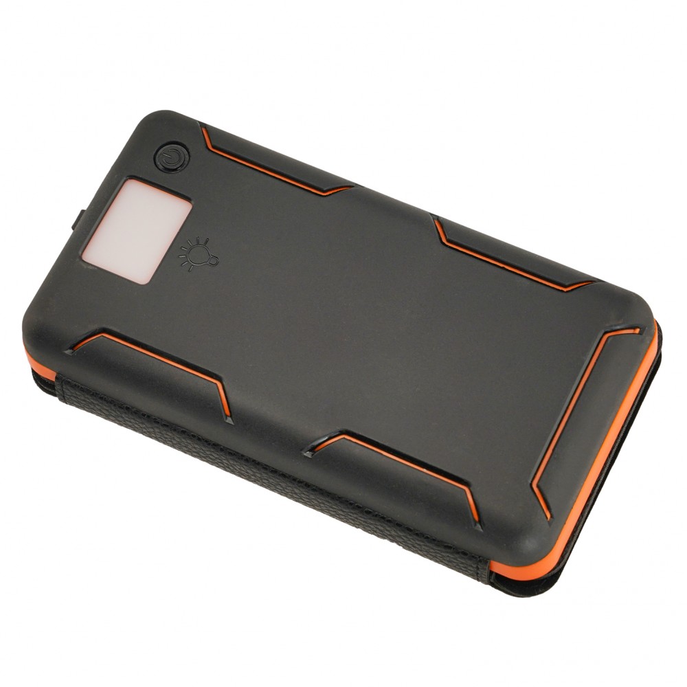 Faltbare multiple Solar Panel externe Batterie Power Bank 16000 mAh - Orange