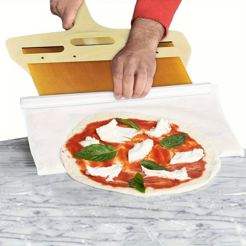 Pelle à pizza coulissante - spatule avec poignée pour la cuisine - idéal pour pâte à pizza & à gâteau