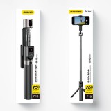 Selfie-Stick Teleskopstange mit Stativ Dudao F18B für Smartphone und Kamera - Schwarz