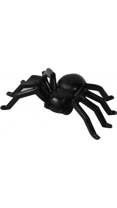 Petite araignée d'Halloween en plastique (1 pièce) - Noir