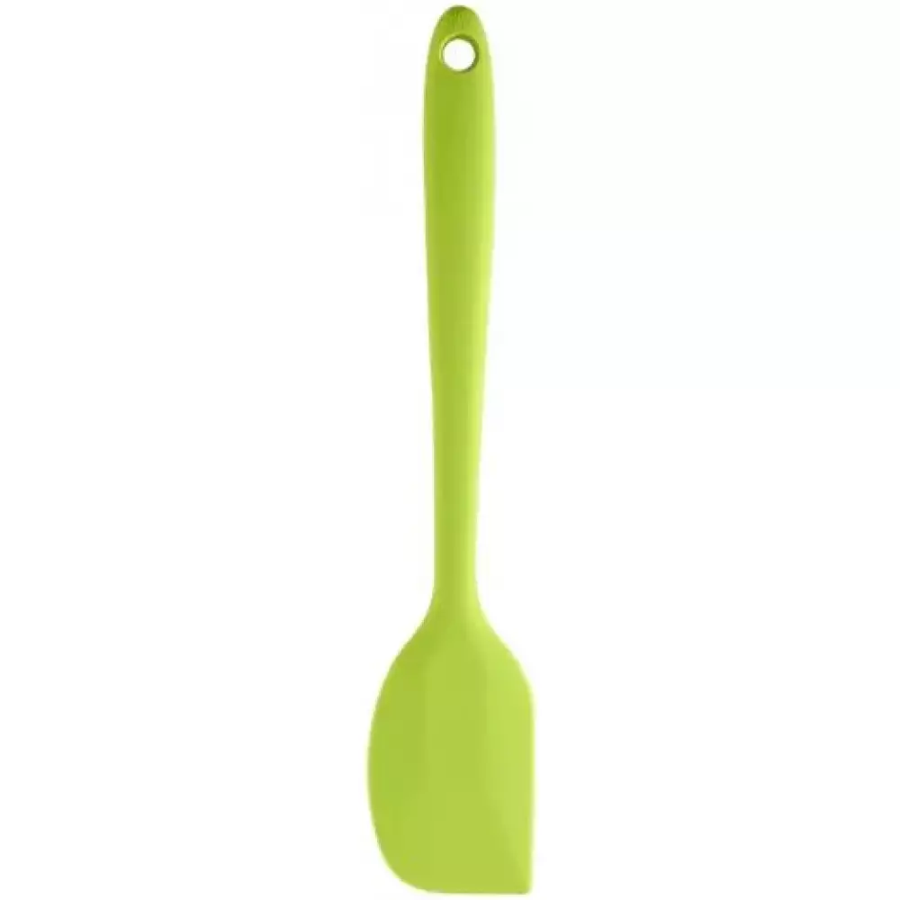 Petite spatule en silicone souple - Spatule de cuisine résistante à la chaleur pour pâtisserie - Vert