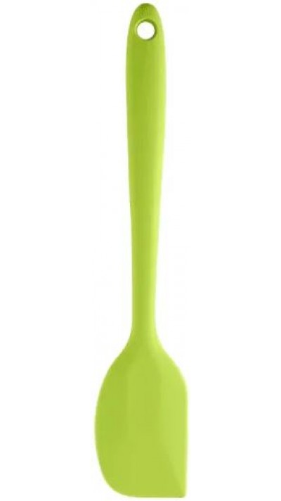 Petite spatule en silicone souple - Spatule de cuisine résistante à la chaleur pour pâtisserie - Vert