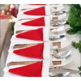 Dekorative kleine Samichlaus Mützen für festliches Ambiente (10er Pack)