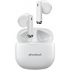 PhoneLook Pods 2 - Ecouteurs Bluetooth 5.3 sans fil TWS In-Ear ENC + boîte de chargement - Blanc
