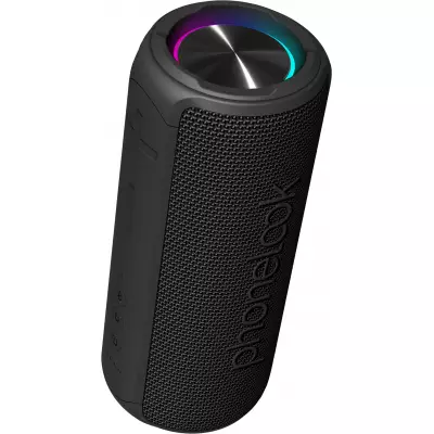 PhoneLook Soundbox LED - Enceinte Bluetooth portable sans fil étanche avec jeu de lumière (12W, USB-C)