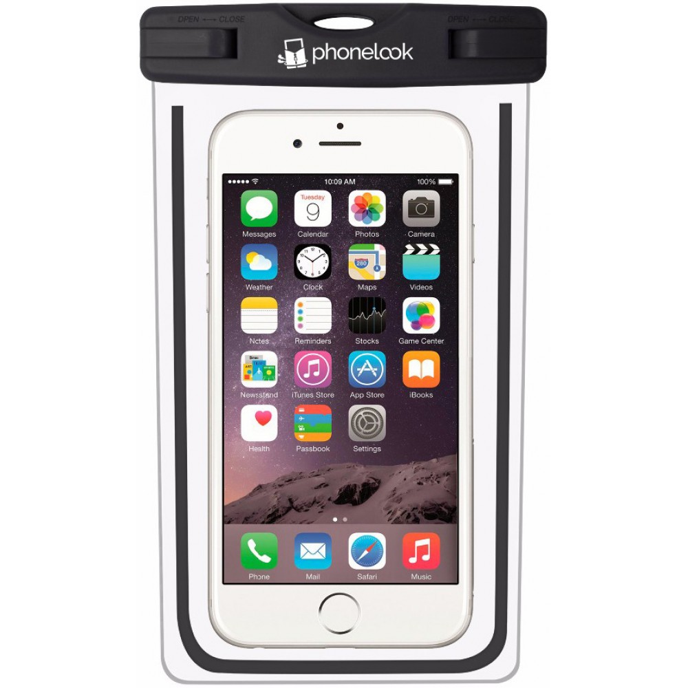 Pochette étanche waterproof pour smartphone avec capacité tactile PhoneLook  - Noir - Acheter sur PhoneLook