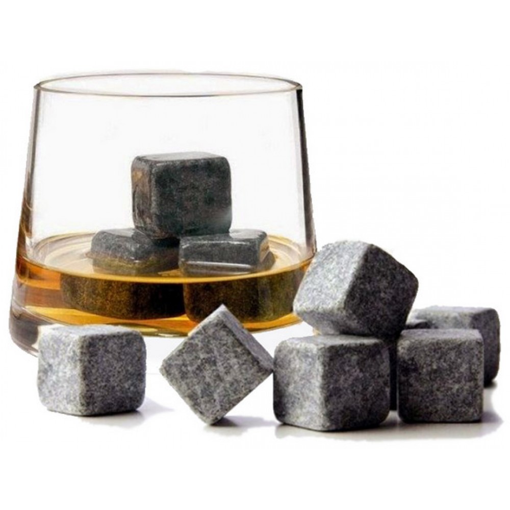 Set de glaçons créatifs avec cubes en pierre Whisky / Cocktails / Boissons  (9 pièces) - Acheter sur PhoneLook