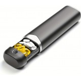 Pilulier portable semainier 7 jours boîte à pilules compacte distributeur de médicaments - Noir