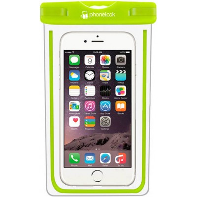 Pochette étanche waterproof pour smartphone avec capacité tactile PhoneLook - Vert